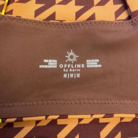 NWT Offline by Aerie Real Me Xtra Stretch Square Neck Sports Bra -- M - Picture 6 of 7